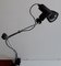 Adjustable Chrome and Black Plastic Clamp Table Lamp from Näve, 1980s 6