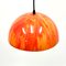 Scandinavian Multicolored Enamel Ceiling Lamp, 1970s 3