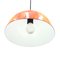 Scandinavian Multicolored Enamel Ceiling Lamp, 1970s, Image 5