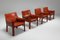 Model CAB 414 Armchairs by Mario Bellini for Cassina, 1980s, Set of 4 13