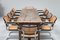 Antique Rustic Oak Refectory Dining Table, 1800s, Image 8