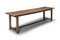 Antique Rustic Oak Refectory Dining Table, 1800s, Image 1