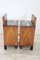 Art Deco Nightstands, 1940s, Set of 2, Image 3