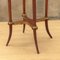 French Empire Mahogany Side or Flower Table with Marble Top, 1800s 2