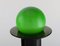 Large Vase Bottle in Green Art Glass with Green Ball by Otto Brauer for Holmegaard, 1960s, Image 4
