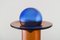 Vase Bottle in Brown Art Glass with Blue Ball by Otto Brauer for Holmegaard, 1960s 4