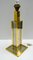 Mid-Century Italian Brass and Chrome Metal Table Lamp, 1970s, Image 6