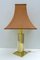 Mid-Century Italian Brass and Chrome Metal Table Lamp, 1970s, Image 3