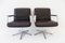 Leather Model Delta 2000 Lounge Chairs by Delta Design for Wilkhahn, 1960s, Set of 2 14