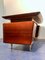 Mid-Century Italian Rosewood Executive Desks with Armchair, Chairs & Basket Attributed to Vittorio Dassi, 1950s, Set of 5, Image 14