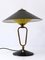 Große Mid-Century Gelenk Hexenhütte Tischlampe oder Wandlampe, 1950er 17