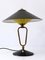 Large Mid-Century Modern Articulated Witch Hut Table Lamp or Wall Sconce, 1950s, Image 17