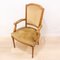 Vintage Louis XVI Style Spanish Oak Armchair, 1940s, Image 10