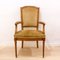 Vintage Louis XVI Style Spanish Oak Armchair, 1940s 6