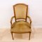 Vintage Louis XVI Style Spanish Oak Armchair, 1940s 9