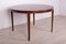 Mid-Century Round Rosewood Dining Table by Severin Hansen for Haslev Møbelsnedkeri, 1960s 1