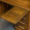 Antique Edwardian Oak Roll Top Desk, Image 10