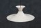 Mid-Century Danish White Lacquered Trumpet Ceiling Lamp, 1960s 2