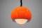 Mid-Century Pendant Lamp by Harvey Guzzini, 1970s, Image 2