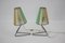 Lámparas de mesa o mesita de noche Mid-Century, años 60. Juego de 2, Imagen 4