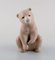 Vintage Spanish Porcelain Bears and Calf Figurines from Lladro, 1980s, Set of 5 4