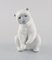 Vintage Spanish Porcelain Bears and Calf Figurines from Lladro, 1980s, Set of 5, Image 5