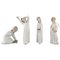 Vintage Spanish Porcelain Children Figurines from Lladro & Nao, 1980s, Set of 4, Image 1