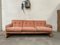 Mid-Century Italian Flamingo Pink Velvet 3-Seater Sofa by Tobia Scarpa for B&B, 1960s 4