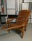 Antique Teak Chaise Lounge 6