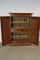 Small Antique Teak 2-Door Cabinet 4