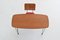 Italian Desk and Chair Set by Carlo Ratti for Legni Curva, 1950s 4