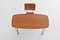 Italian Desk and Chair Set by Carlo Ratti for Legni Curva, 1950s, Image 4