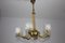 Vintage Austrian Chandelier by Hugo Gorge for Eduard Schmelz, 1930s 1