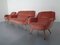 Mid-Century French Organic Mohair Sofa and Lounge Chairs Set, 1960s, Set of 3 1