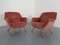 Mid-Century French Organic Mohair Lounge Chairs, 1960s, Set of 2 4