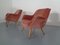 Mid-Century French Organic Mohair Lounge Chairs, 1960s, Set of 2, Image 3