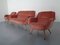 Mid-Century French Organic Mohair Lounge Chairs, 1960s, Set of 2 10