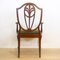 Vintage Sheraton Style Spanish Mahogany Armchairs, 1940s, Set of 4 8