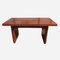 Large Mid-Century Portuguese Sapele Desk, 1960s, Image 1