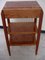 Art Deco Side Table with Drawer and Marble Top, 1930s 3