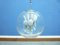 Glass Ceiling Lamp from Doria Leuchten, 1960s, Image 1
