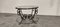 Wrought Iron Coffee Table by René Drouet, 1940s 3