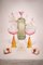 Bottiglia + bicchiere Calypso verde di Serena Confalonieri, Immagine 3