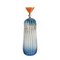 Blaue Calypso Flasche + Glas von Serena Confalonieri 1