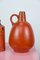 Orange Ceramic Vases by Kurt Tschörner for Ruscha, 1960s, Set of 2, Image 7