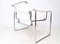 Bauhaus Leather and Chrome Lounge Chair, 1980s, Image 6