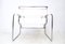 Fauteuil Bauhaus en Cuir et en Chrome, 1980s 1