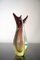 Vaso vintage in vetro sommerso di Flavio Poli per Seguso, Italia, anni '60, Immagine 9