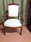 Antique Charles X Lounge Chair 1