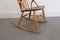 Rocking Chair Mid-Century par Illum Wikkelsø pour Niels Eilersen 10